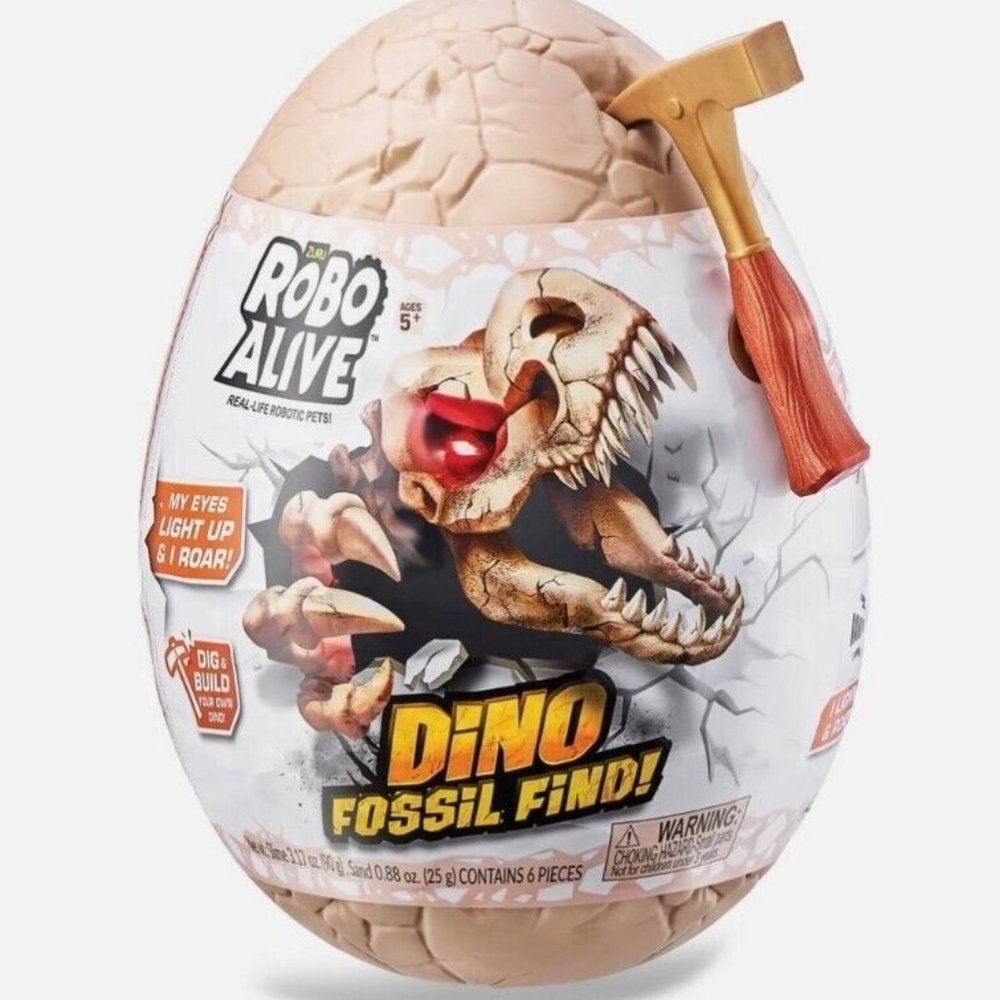 NEW ZURU Robo Alive Dino Fossil Find Surprise Robotic Toy Sealed